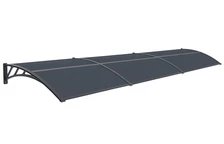 Tiset 80 x 360cm CoverTech antracit színű előtető ajtó fölé