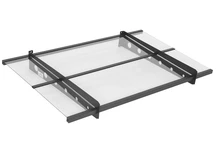 Ajtótető Dortmund 120 x 80 cm CoverTech antracit