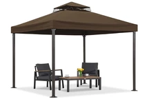 Barna kerti pavilon Valencia 3x3 m Garden Point