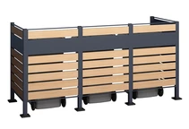 Burkolat 3 hulladékgyűjtőhöz 120l vagy 240l Breda CoverTech