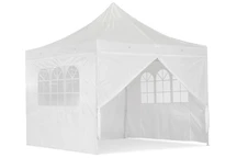 Fehér kerti party sátor Essen 3x3m oldalfalakkal Garden Point