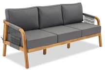 Mumbai Garden Point háromszemélyes akácfa kanapé