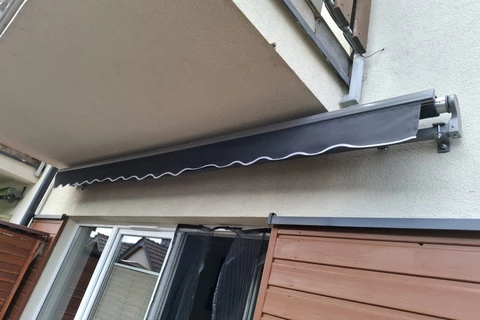Szürke terasz napellenző 350 x 250 cm Garden Point