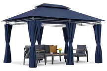 Tengerészkék Ibiza 3x4m Garden Point kerti pavilon 3x4m