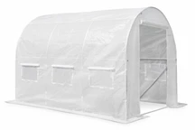 Fém fólia sátor 2,5x4 m, fehér