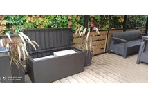 Rattan doboz Keter Capri 305l barna