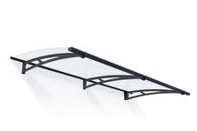 Alumínium baldachin az ajtó felett Aquila 2,05 m Palram - Canopia antracit