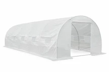 Fólialagút fém kerettel, 3x8m, fehér