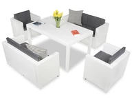 Tech rattan készlet Colorado 6 fehér