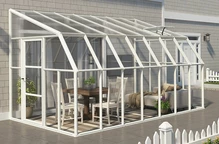 Téli kert Sun Room Palram 8x14 fehér
