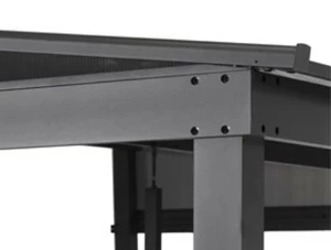 Tervezés    tartós porszórt alumíniumból készült